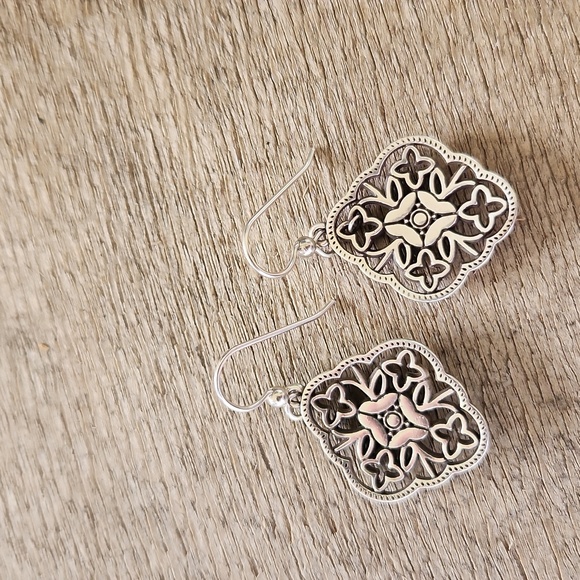 Brighton Dangle Filligree Earrings - Picture 2 of 4